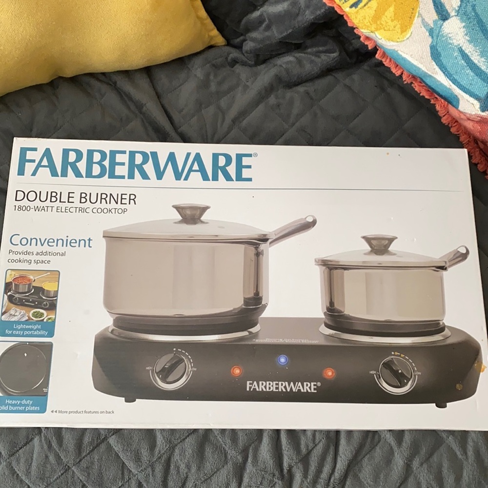 Farberware double burner